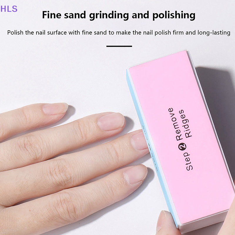 Dụng Cụ Dũa Móng Tay Bằng Bọt Biển Nhiều Màu Sắc Tiện Dụng