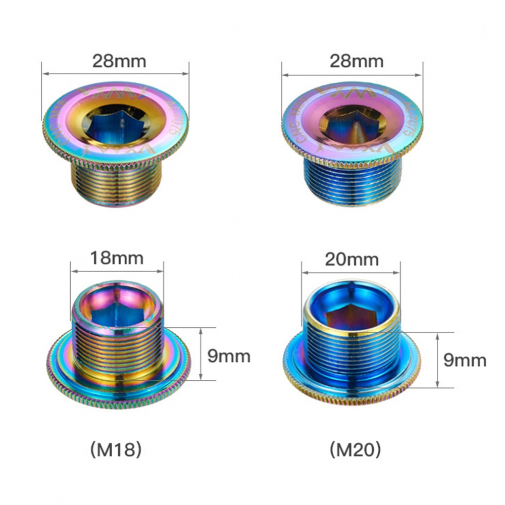 Nắp Đậy Trục Khuỷu M20 Cho Xe Đạp Leo Núi