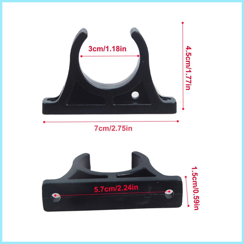 Set 2 Giá Đỡ Cần Câu Cá / Chèo Thuyền Kayak Bằng Cao Su Gọn Nhẹ