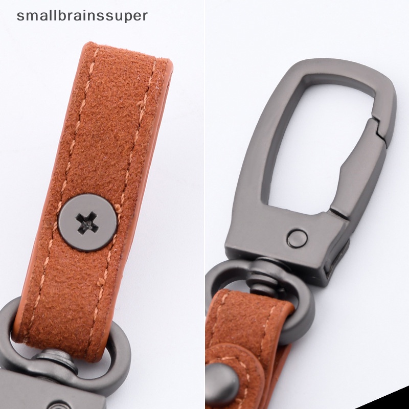 Móc Chìa Khóa Xe Hơi Bằng Da Handmade Chất Lượng Cao Cho Nam SBS