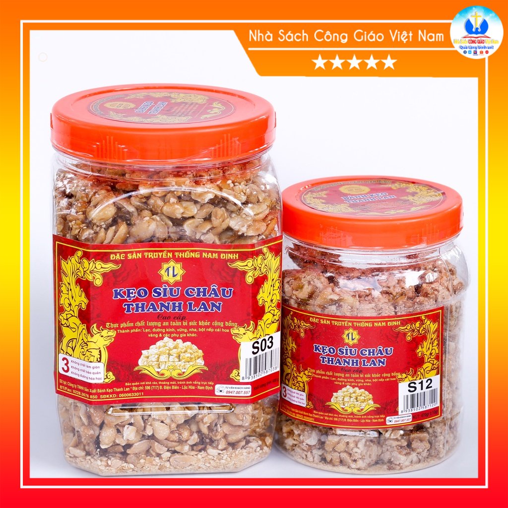 Tổng hợp các mã kẹo Kẹo Sìu Châu, Kẹo Dồi, Kẹo Vừng Thanh Lan - Đặc sản Nam Định