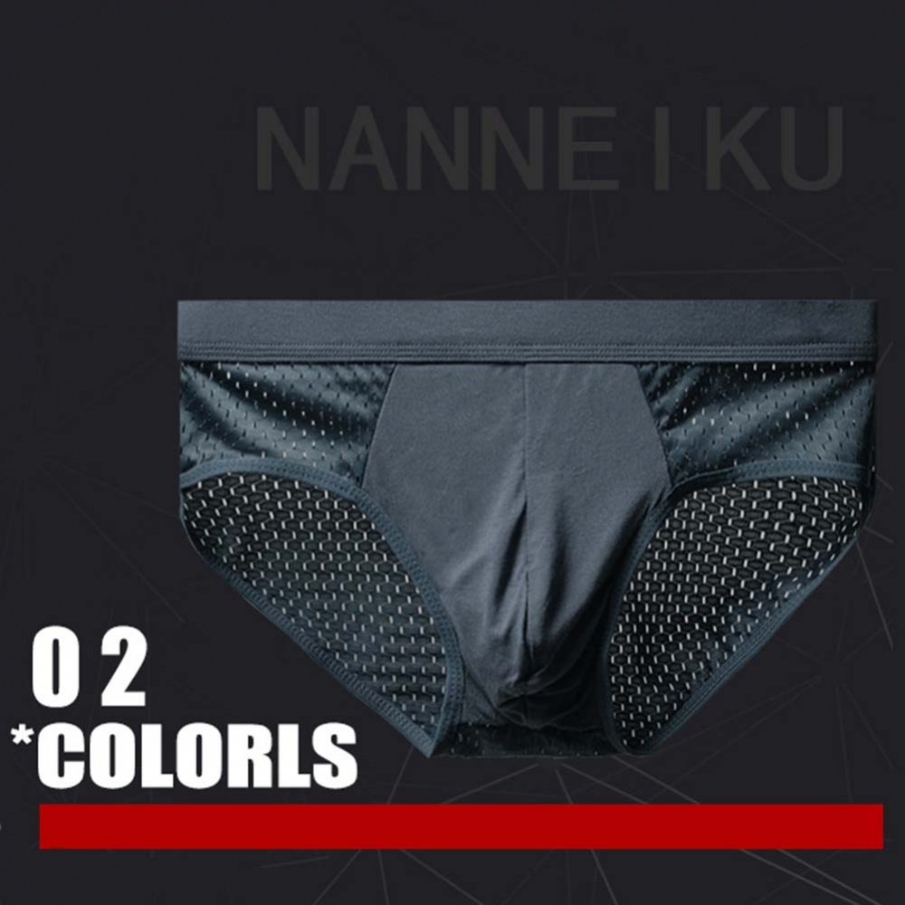 Quần Lót Nam Bằng Lụa Lạnh Mỏng Với Chức Năng Làm Săn Chắc Bụng