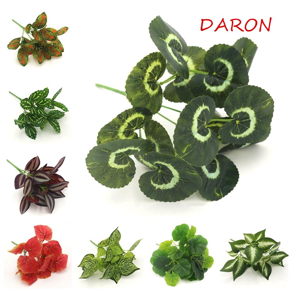 DARON Lá Cây Giả Bằng Lụa Dùng Trang Trí Nhà Cửa / Tiệc Cưới
