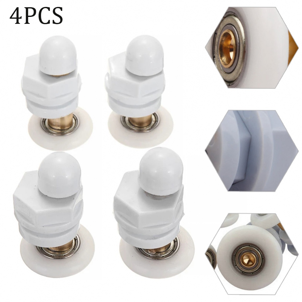 Con Lăn Cửa Kính 15-17 Lỗ Kích Thước 4-8mm