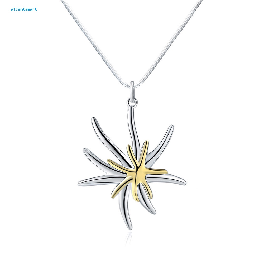 Túi Đựng Đồ Dùng Cao Cấp Tiện Dụng| 1 Dây Chuyền Mạ Bạc 925 Mặt Hình Sao Biển