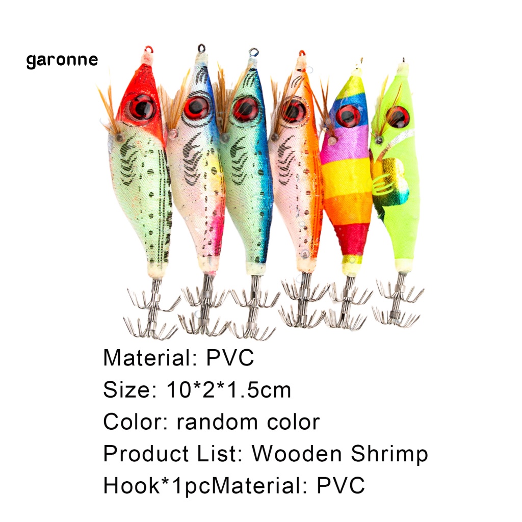 Mồi Câu Cá Giả Hình Mực Phát Quang Bằng Nhựa PVC