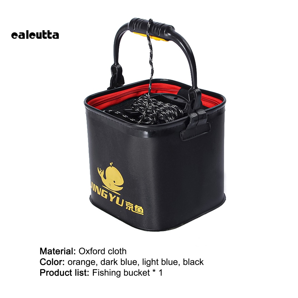 Xô Đựng Mồi Câu Cá Đa Năng Có Thể Gấp Gọn Tiện Dụng
