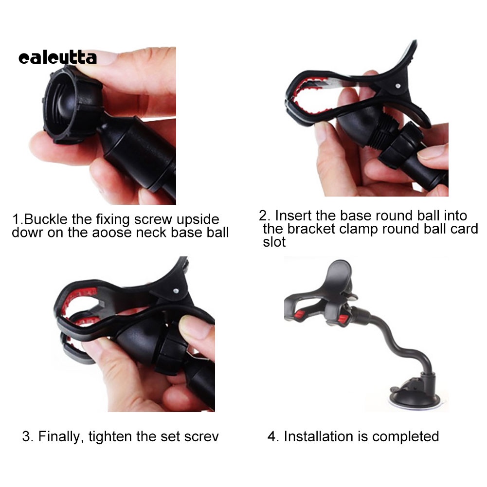 Giá Đỡ Điện Thoại Có Giác Hút Có Thể Xoay Cho Đàn Guitar Bass