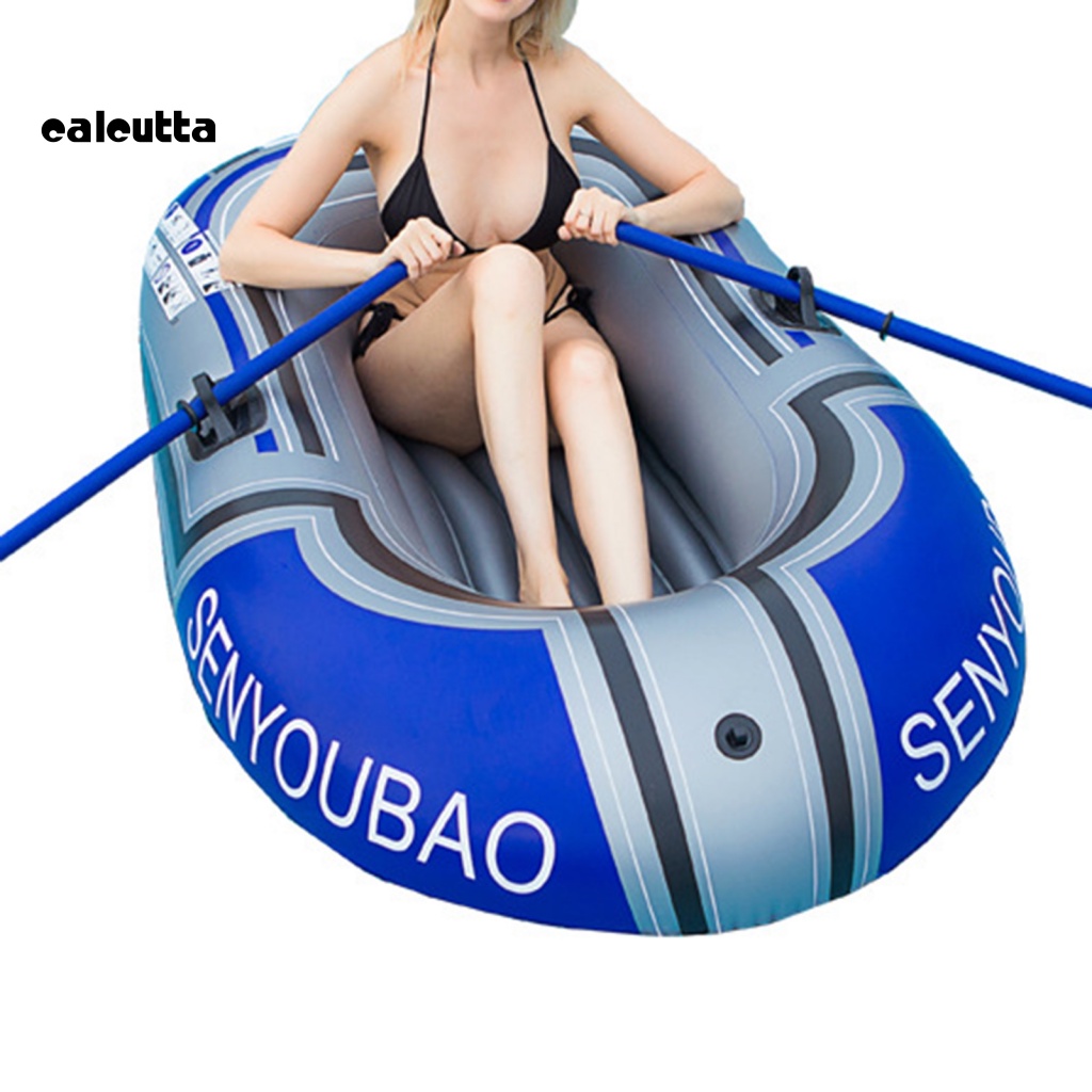 [calcutta] Thuyền Bơm Hơi Chịu Lực Cao Chống Mài Mòn Gấp Gọn Được Sức Nặng 1 Người Đồ Chơi Bơi Lội Có Hai Chân Chèo