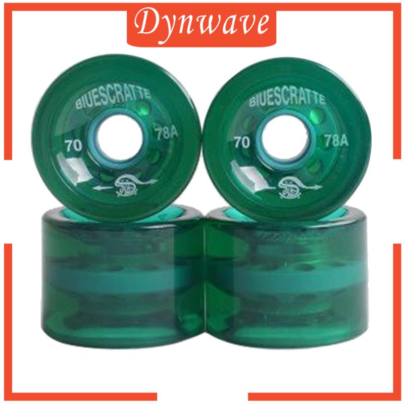 Set 4 Bánh Xe PU 78A Dành Cho Ván Trượt Đường Phố