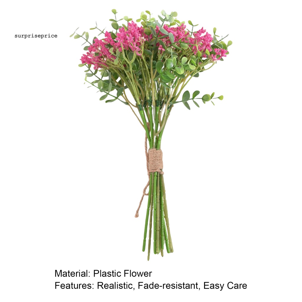 Bó Cây Bạch Đàn Giả 12 Nhánh Dùng Trang Trí Tiệc