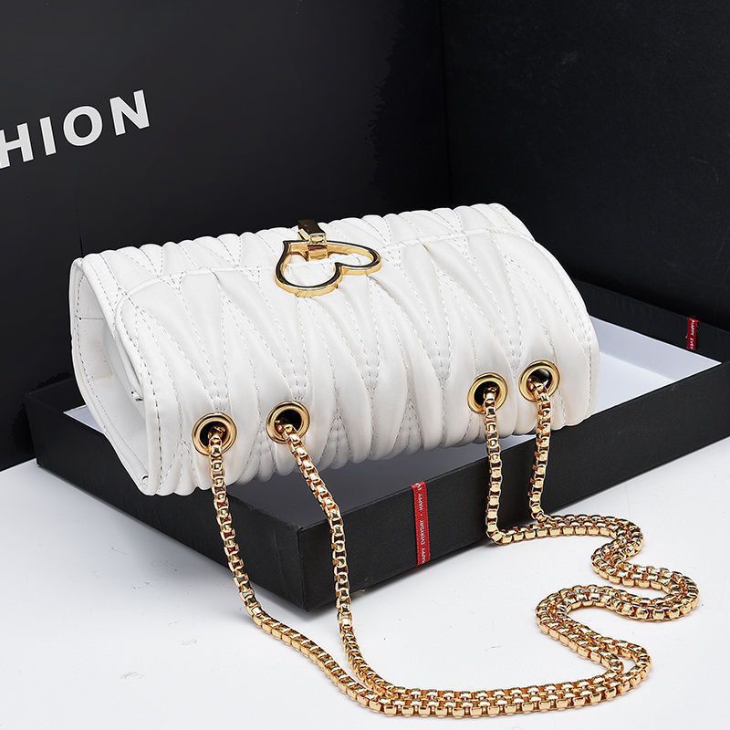 Túi Đeo Chéo Dây Xích Nhỏ Nhắn Phong Cách Hàn Quốc Thời Trang Cho Nữ