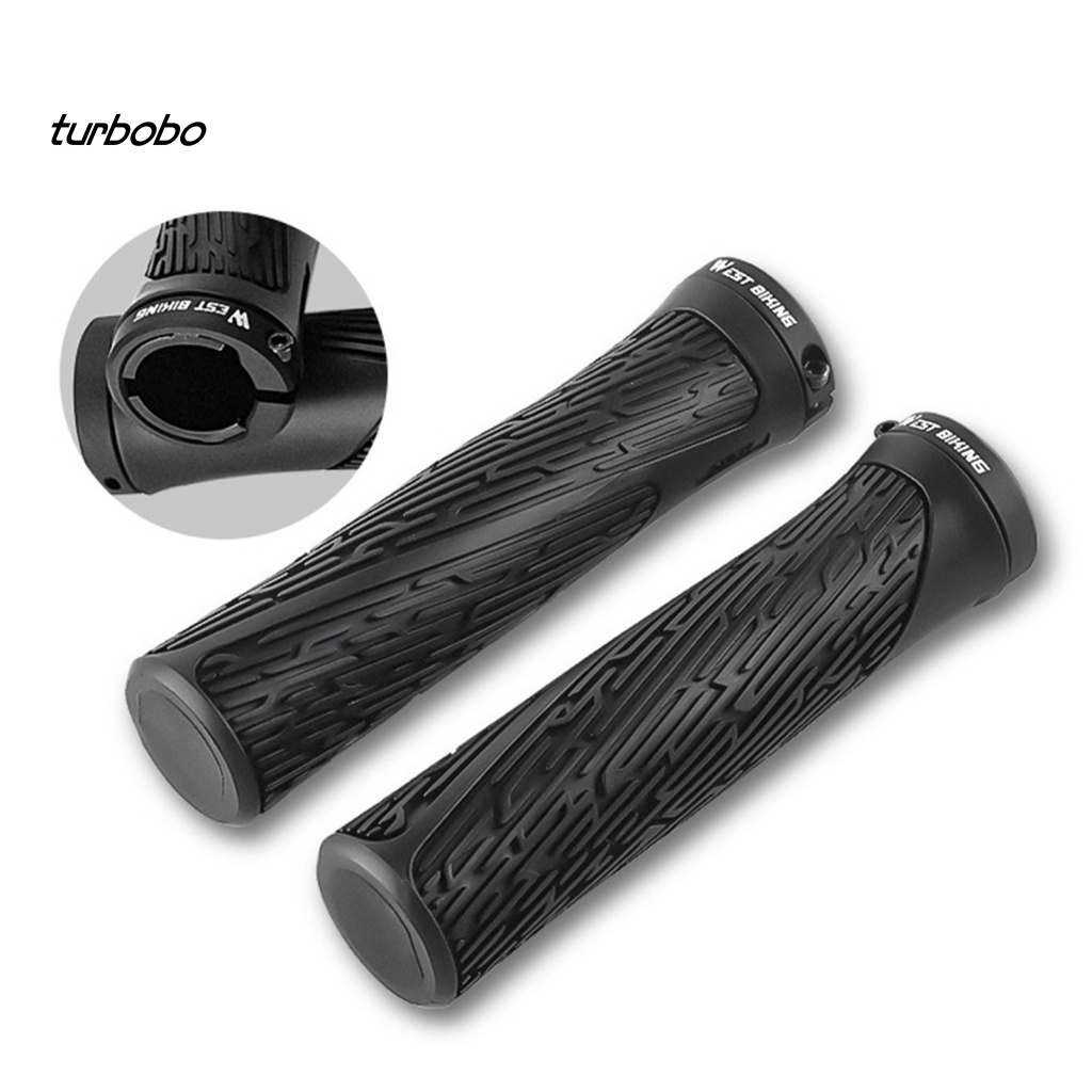 1 Cặp Bọc Tay Lái Xe Đạp Bằng Cao Su Mềm Chống Trượt Chống Thấm Nước