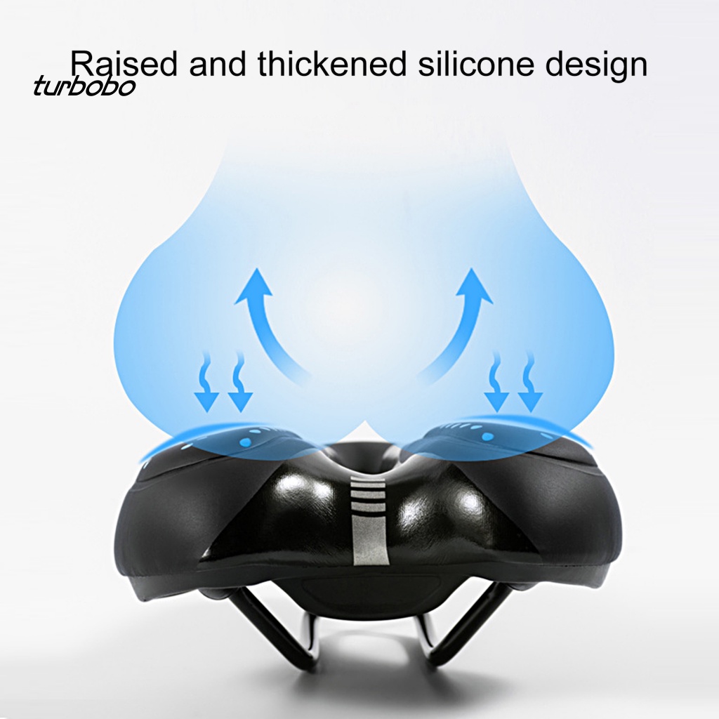 Yên Xe Đạp Leo Núi Bằng Da Giả Dày Dặn Thấm Hút Nước Thoải Mái Độ Co Giãn Cao