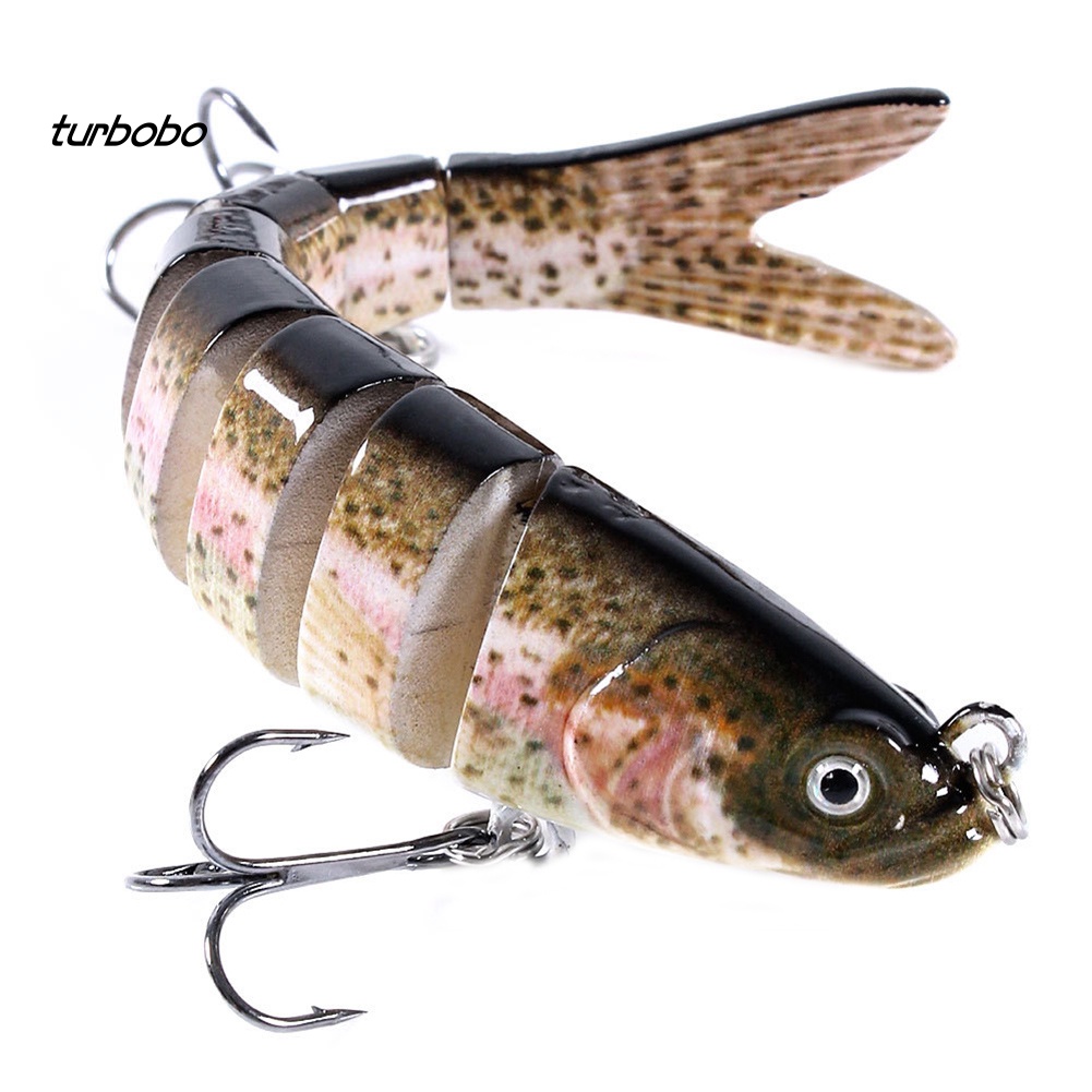 Mồi Câu Cá Giả Cứng 10cm 11g Nhiều Khớp Nối