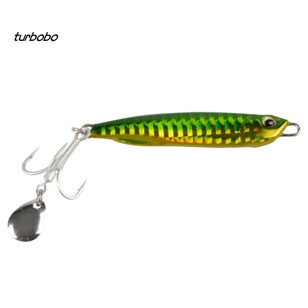 Mồi Giả Câu Cá 3D Bằng Kim Loại 30g / 75cm