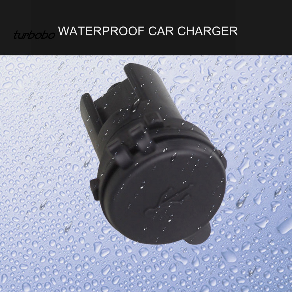 Bộ Chuyển Đổi Sạc Nhanh PC Một Cổng USB Chống Thấm Nước Cho Xe Mô Tô