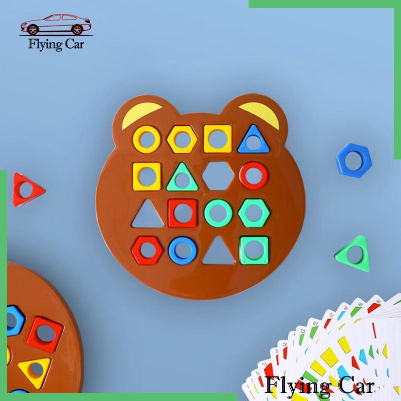 Bộ Đồ Chơi Ghép Hình Học Giải Đố Thú Vị Cho Bé