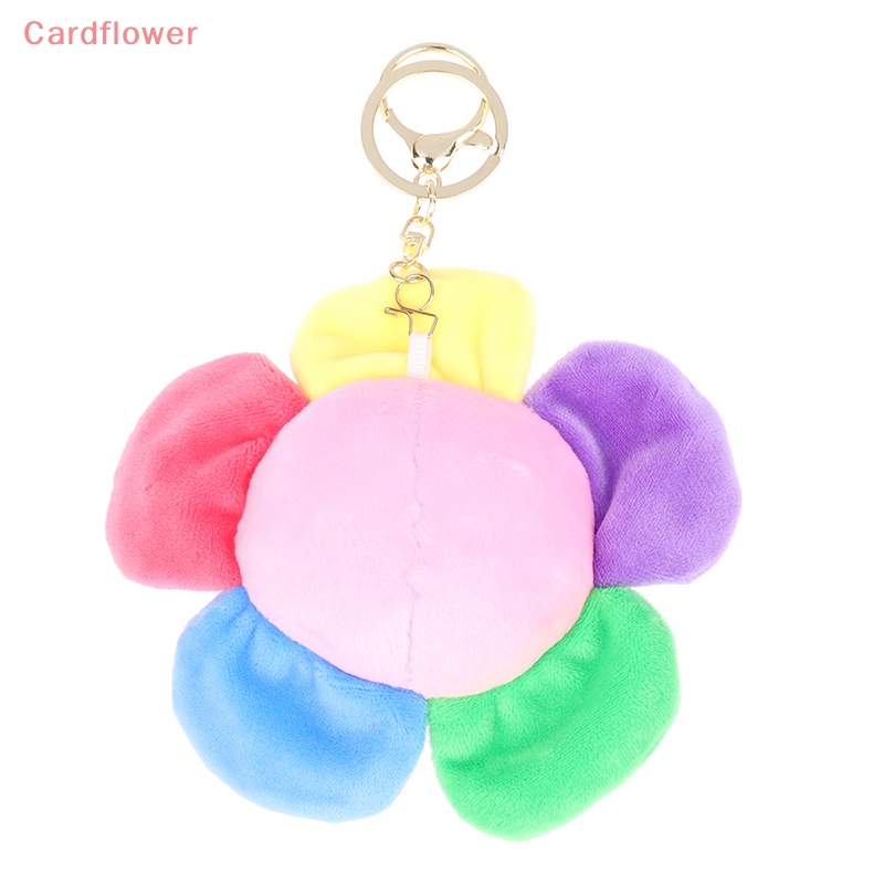 Móc Khóa Hình Hoa Hướng Dương Kirby Nhồi Bông Nhiều Màu Sắc Dễ Thương Mới