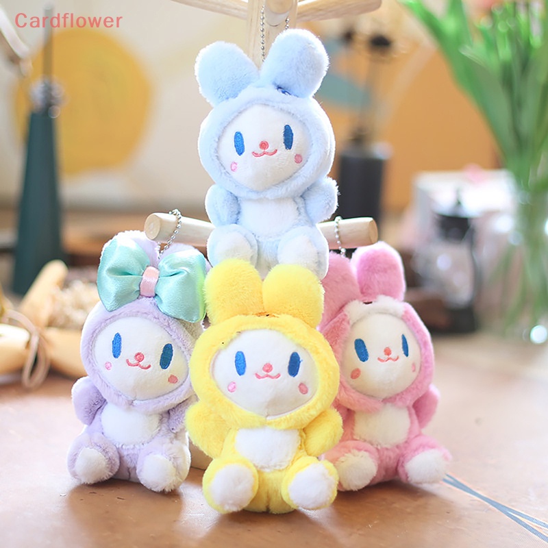 1 Móc Khóa Thỏ Nhồi Bông Đáng Yêu Mới