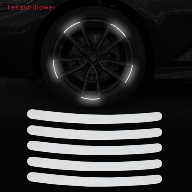 Bộ 20 Miếng Dán Phản Quang Dùng Trang Trí Bánh Xe Hơi / Xe Máy