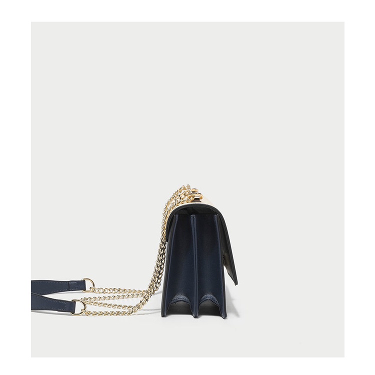 Túi Đeo Vai / Kẹp Nách Hình Vuông Cỡ Nhỏ Phối Dây Đeo Sợi Xích Thời Trang 2023 Cho Nữ