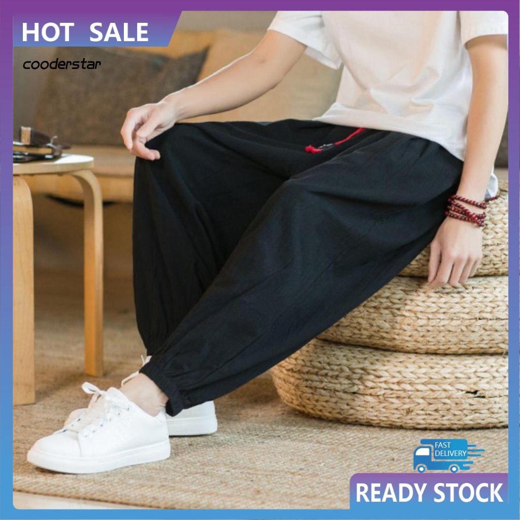 Quần Dài Lưng Thun Màu Sắc Thời Trang Mùa Hè Cho Nam