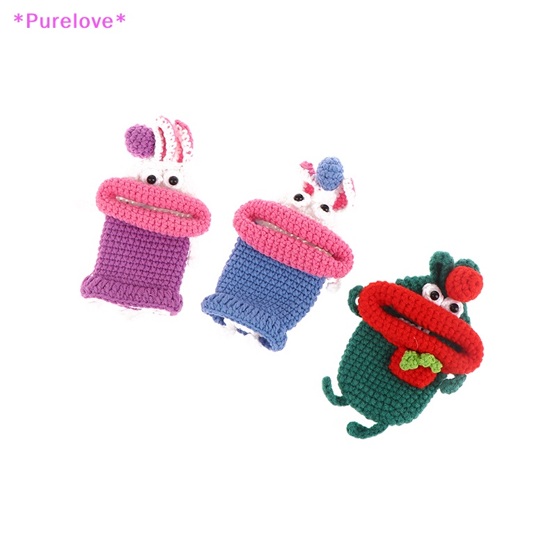 1 Móc Khóa Hình Búp Bê Xúc Xích Đan Len Ngộ Nghĩnh Mới