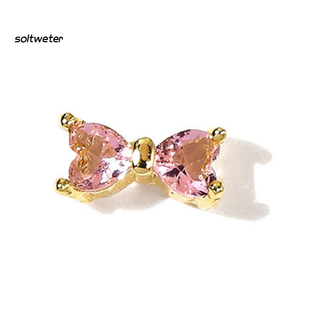 Phụ Kiện Trang Trí Móng Tay Hình Bướm 3D Lấp Lánh Dành Cho Nữ