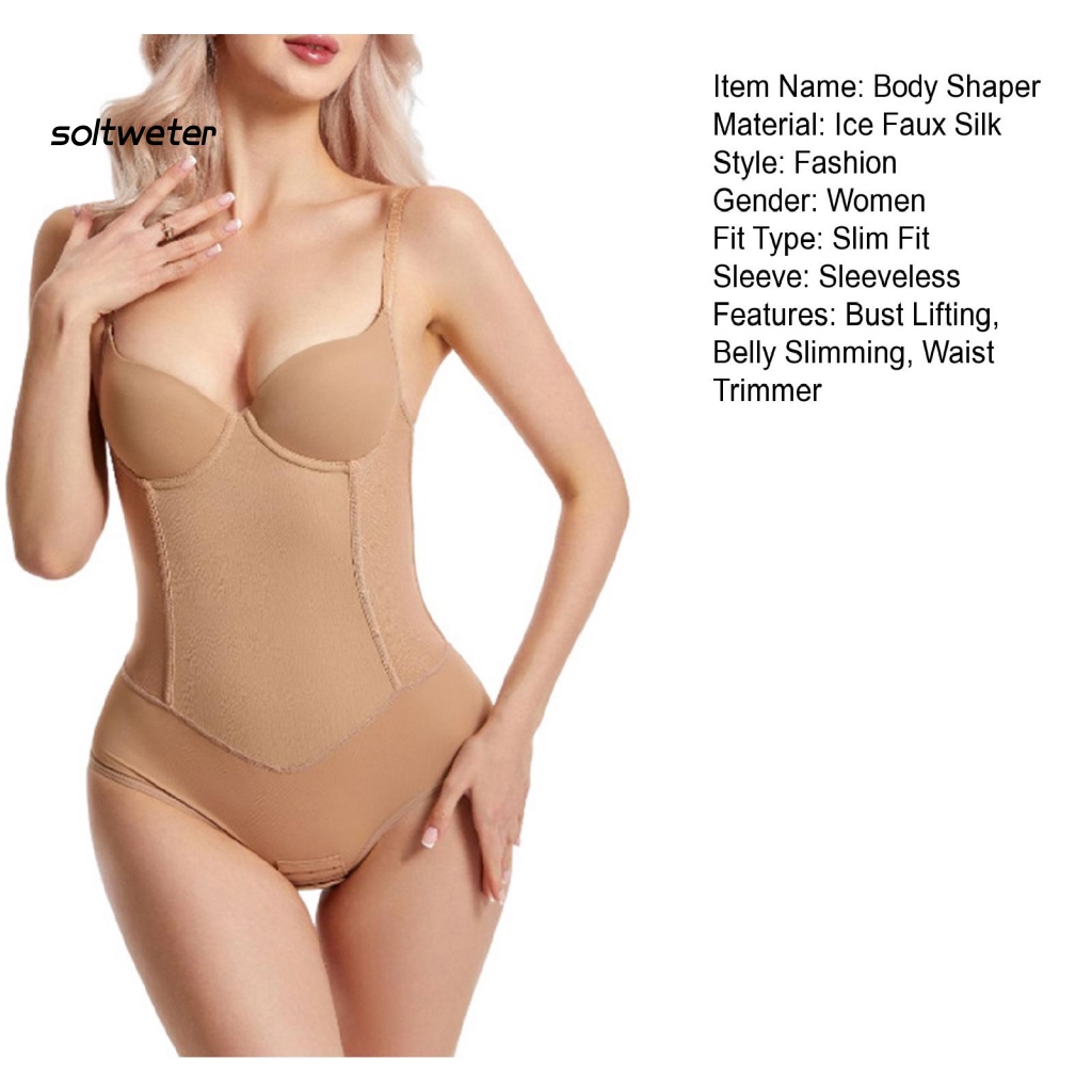 Bộ Đồ Định Hình Cơ Thể Thon Gọn Ngực 7 Khung Thép Co Giãn Tốt Cho Nữ