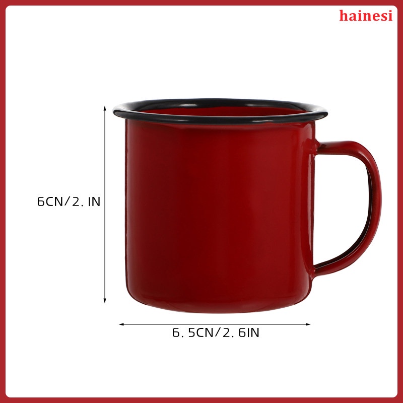 Cốc Uống Nước Cappuccino Tráng Men Tùy Chỉnh Kích Thước Lớn hainesi.vn