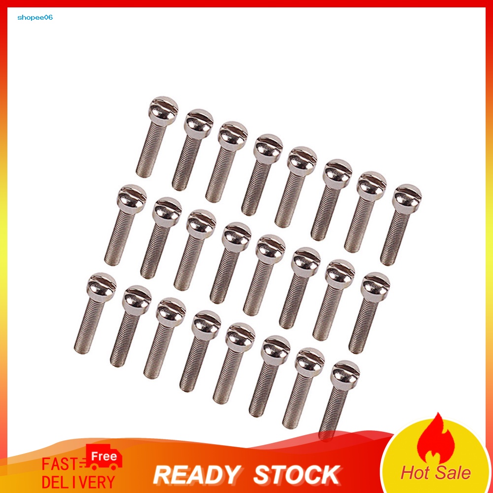 Set 24 Ốc Vít Hai Lõi Pickup Cho Đàn Guitar Điện