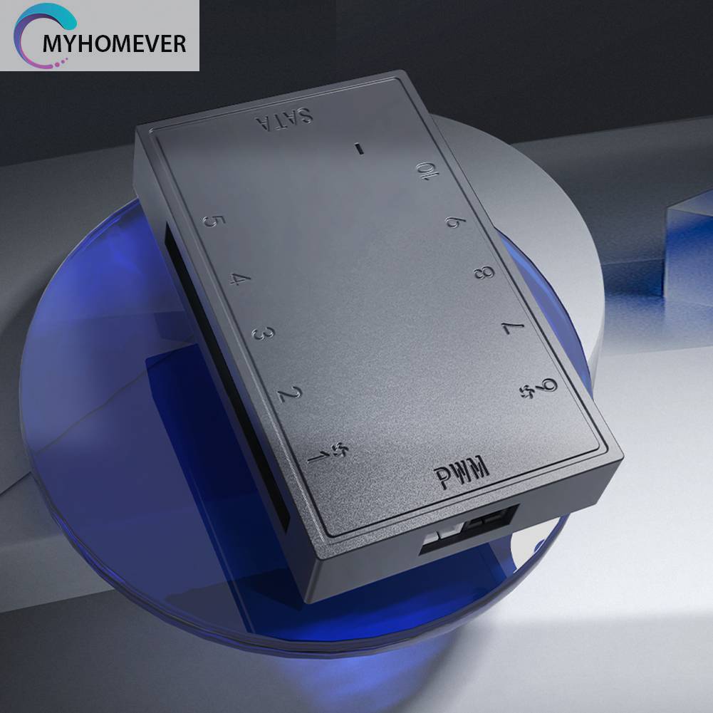 Bộ Chia 1 Ra 10 Cổng 4 Pin PWM SATA Cho Máy Tính Ốp