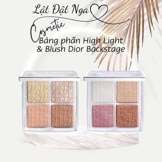 Bảng phấn high light & blush dior backstage 001/ 002