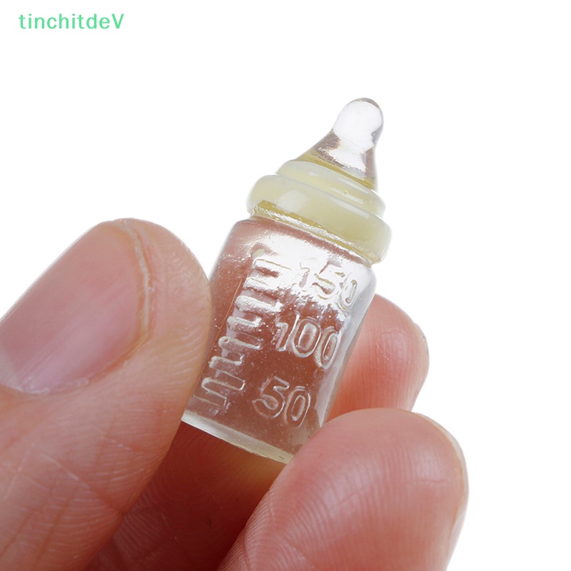 [TinchitdeV] Set 10 Bình Sữa Đồ Chơi mini Trong Suốt Có Thể Bơm Phồng Làm Quà Tặng Cho Bé [Mới]