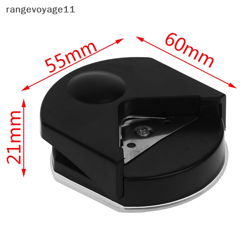 Dụng Cụ Cắt Thẻ Giấy 4R Góc Tròn 4mm Màu Đen