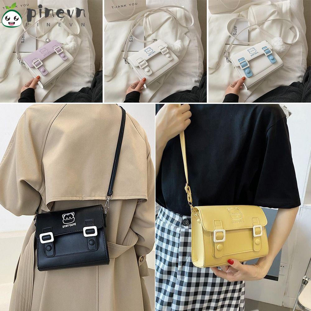 PINEVN Túi Đeo Chéo Cỡ Nhỏ Thiết Kế Dễ Thương Cho Nữ