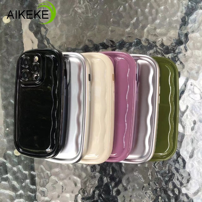 Ốp Điện Thoại TPU Mềm Họa Tiết Gợn Sóng 3D Cho Vivo Y20 Y20i Y20S Y20T Y20A Y12S Y11S Y12A Y19 Y5S Y17 Y15 Y13 Y12 Y11 2019