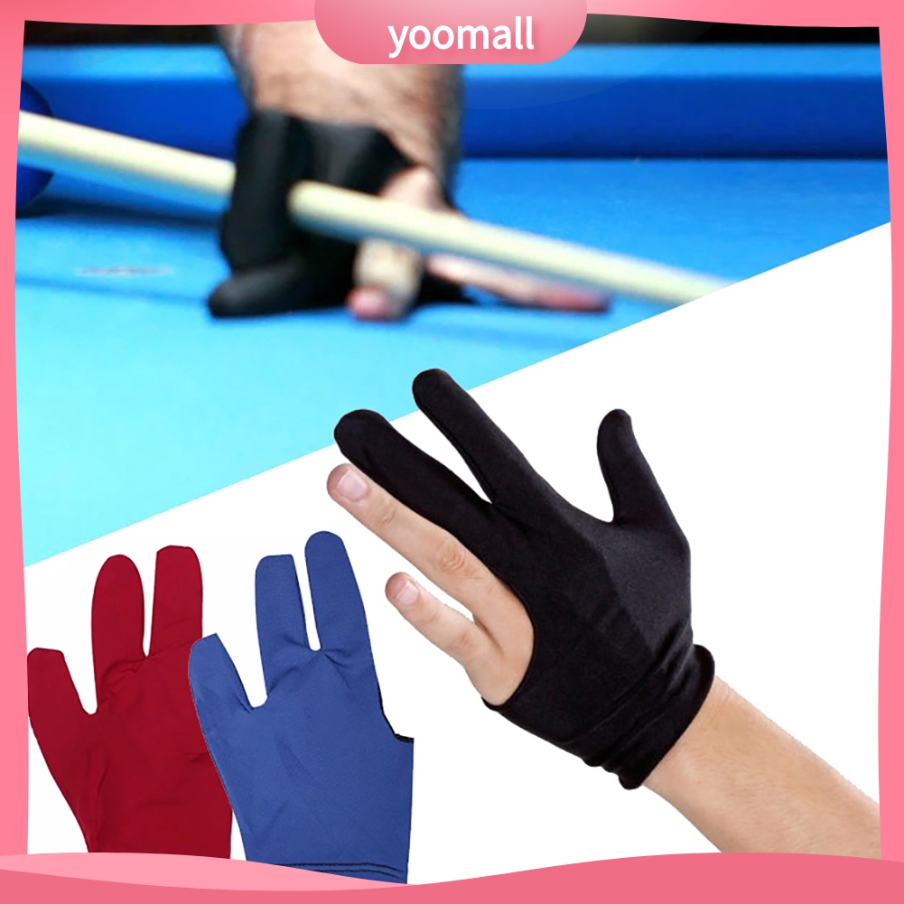 Set 2 Găng Tay Trái Chơi Bida Ba Ngón