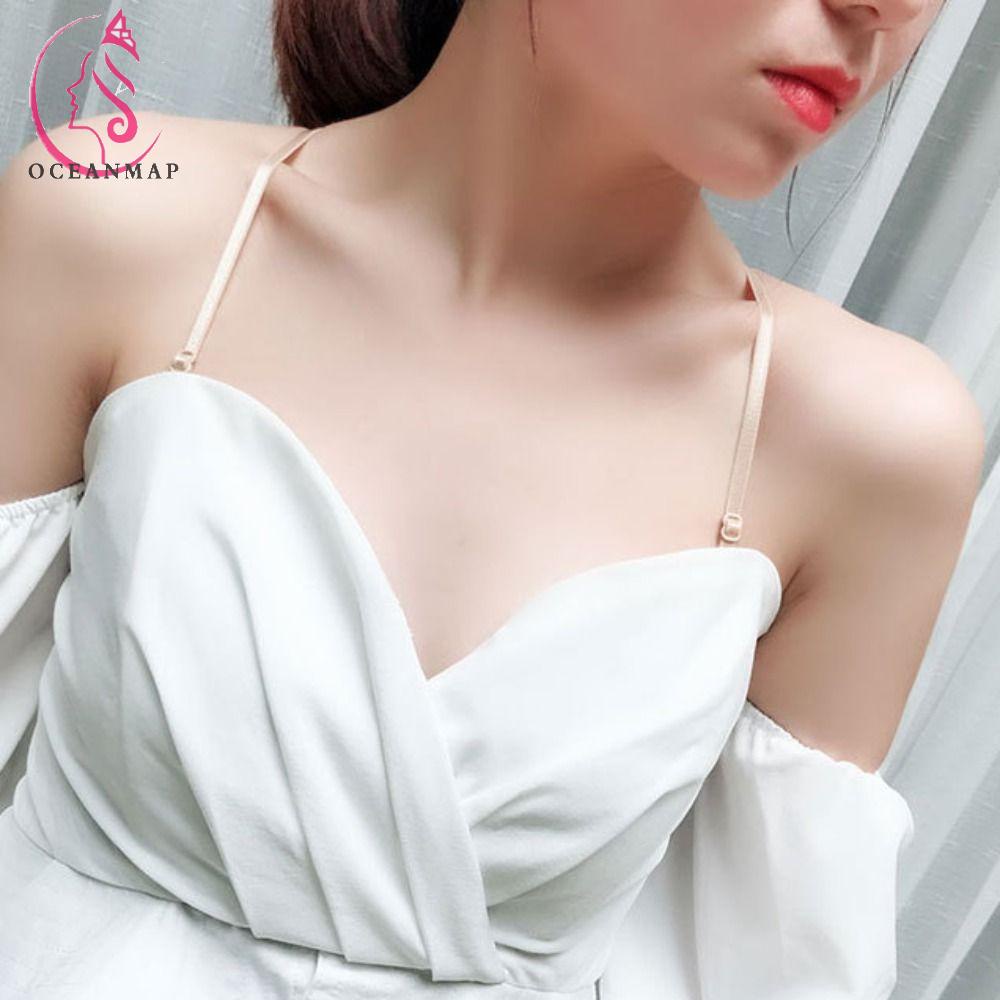 OCEANMAP Dây Nylon Đeo Vai Chéo Sau Lưng Chống Trượt Có Thể Điều Chỉnh Thời Trang Mùa Hè