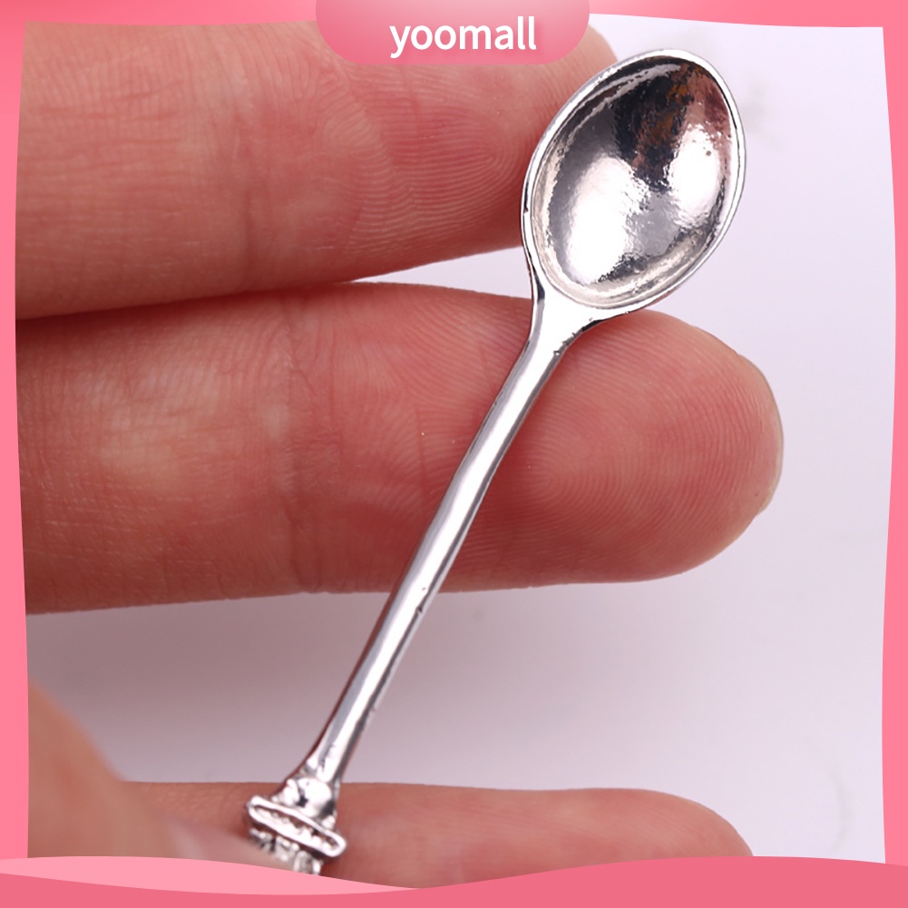 Vòng cổ Mặt Hình Muỗng Trà Và Vương Miện Mini Thời Trang Cho Nữ