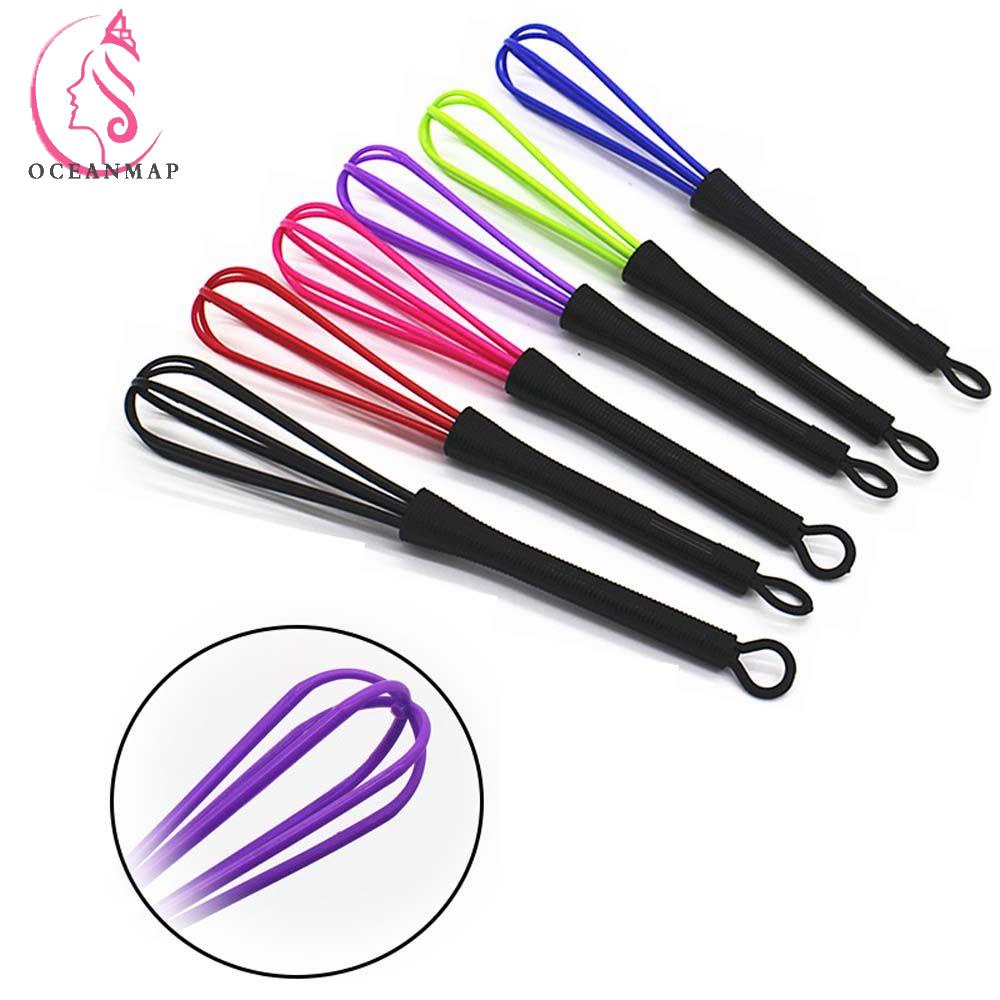 OCEANMAP Cây Khuấy Kem Nhuộm Tóc Bằng Nhựa Tiện Dụng Cho Salon