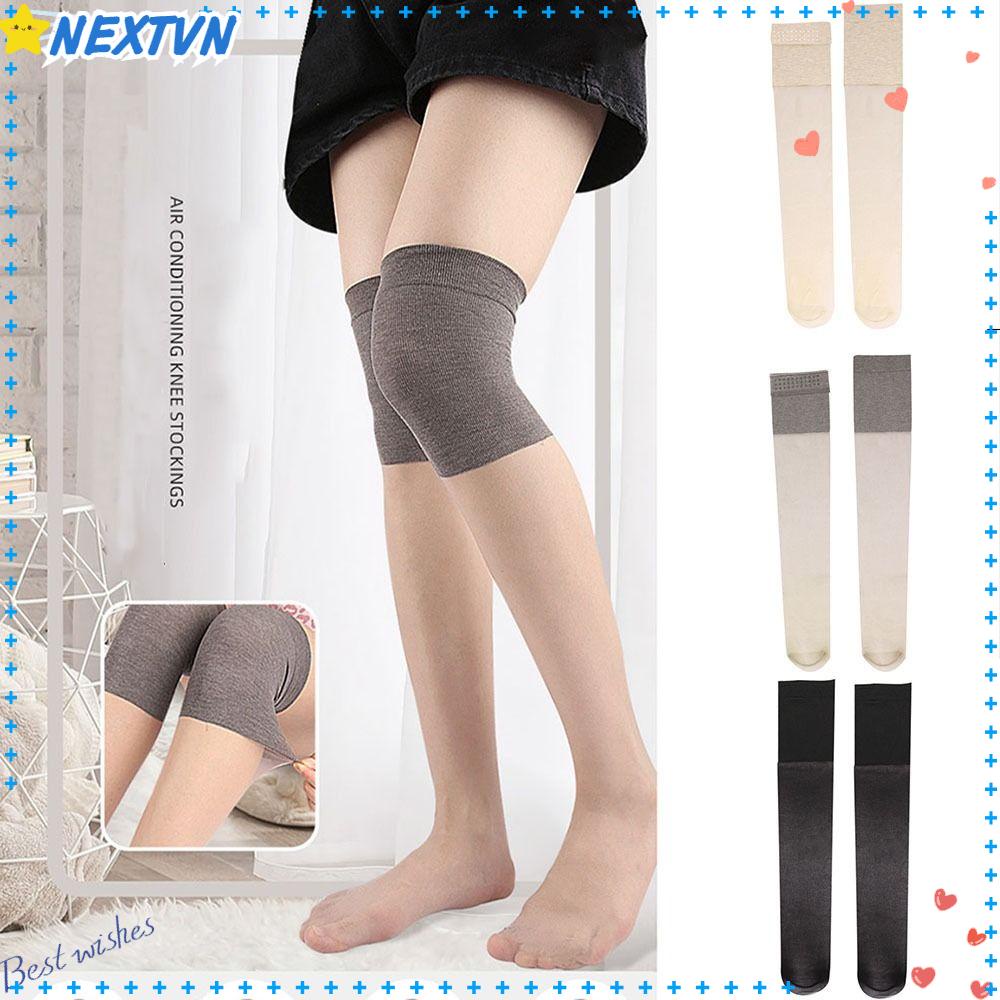 NEXTVN Vớ Silicone Mỏng Thoáng Khí Bảo Vệ Đầu Gối Chống Móc Chất Lượng Cao Cho Mùa Hè