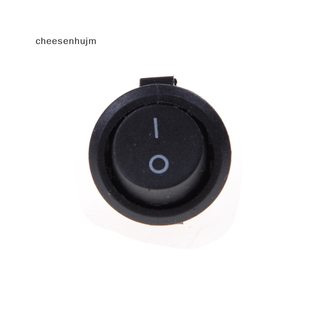 Set 10 Công Tắc ON / OFF Hình Tròn Nhỏ 16mm 2 Pin Chuyên Dụng Cho Tàu Thuyền