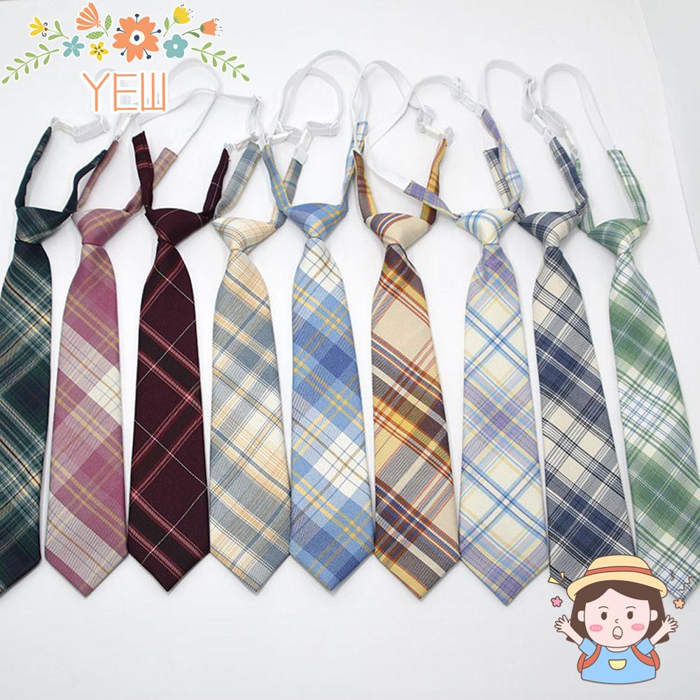 YEW Cà Vạt Nhiều Màu Sắc Phong Cách Nhật Bản Dễ Thương