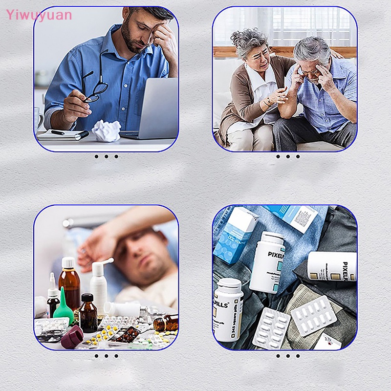 Hộp Đựng Thuốc Mini 6 Ngăn Tiện Lợi Mới