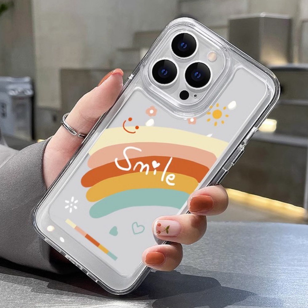 Ốp Điện Thoại TPU Mềm Chống Sốc Chống Bụi Bẩn Họa Tiết Graffiti Cho IPhone 14 13 12 11 Pro Max X XR 8 7 Plus