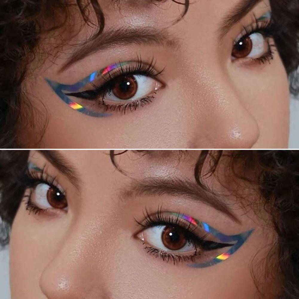 Hình Xăm Dán Màu Bạc Lấp Lánh Thời Trang Chống Thấm Nước Tự Dính