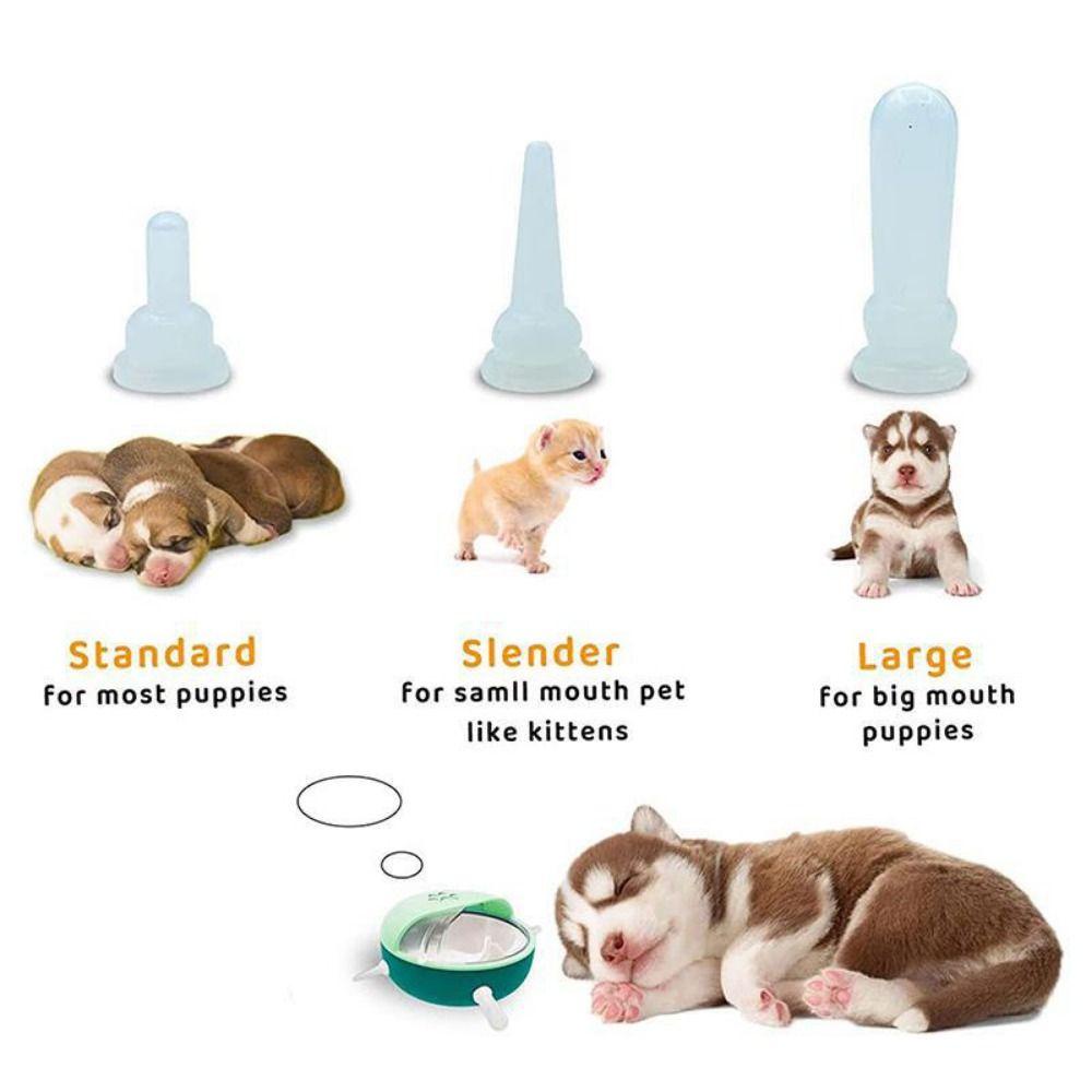 Goivanni Bát Đựng Sữa Bằng Nhựa Mềm Chống Nghẹn Cho Thú Cưng