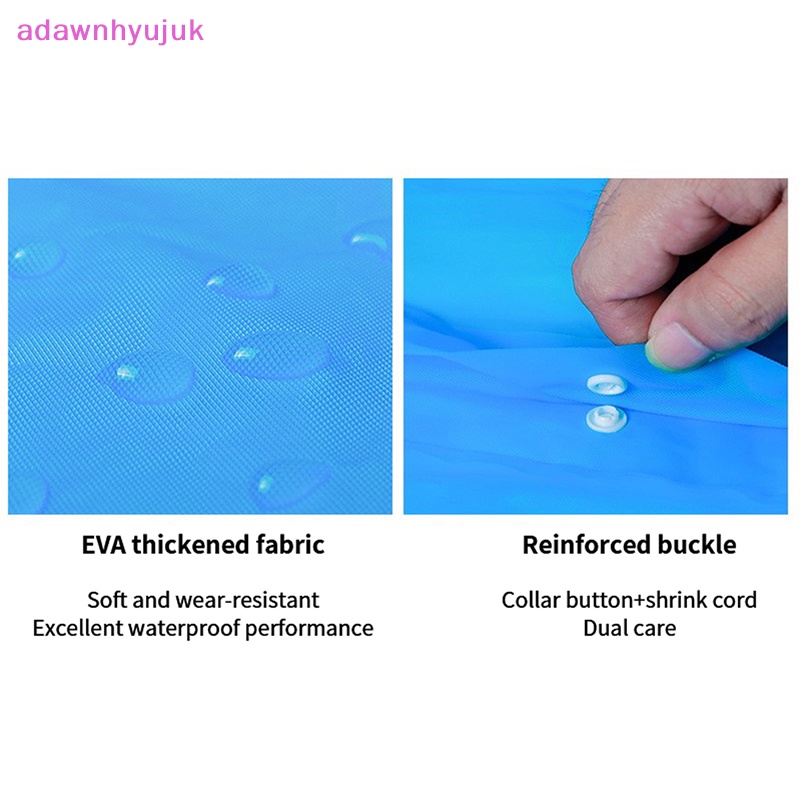 Áo Mưa Dày Dặn Chống Thấm Nước Có Mũ Trùm Tiện Dụng Cho Nam Và Nữ